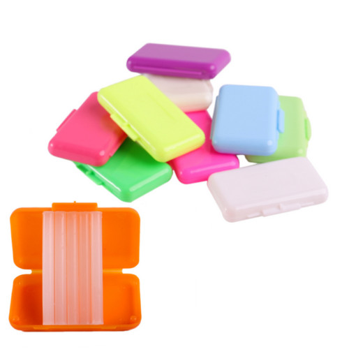 10Box Dental Orthodontic Wax Scent Blue-Mint For Brace Bracket Gum Irritation