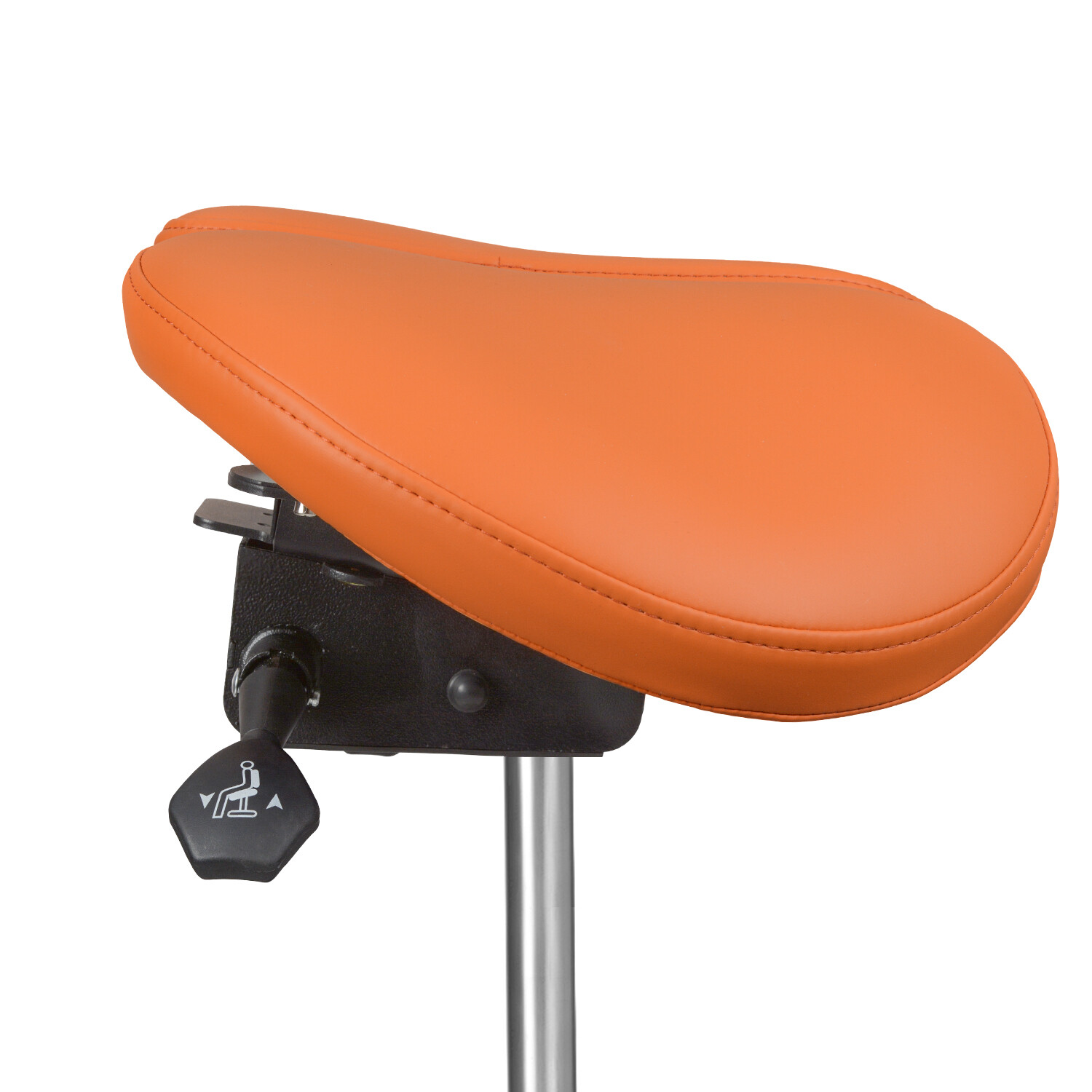 Rotatable Ergonomic Adjustable Saddle Doctor Office Chair Imported Leather Chair