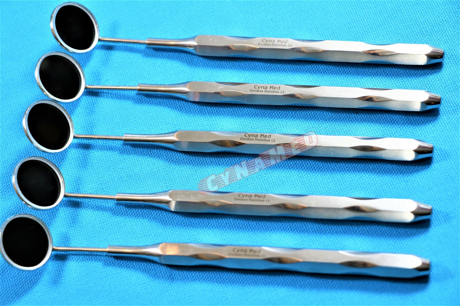 German X5 Dental Mouth Mirror #5 Unique Hollow Handle Dental Instruments Dentist