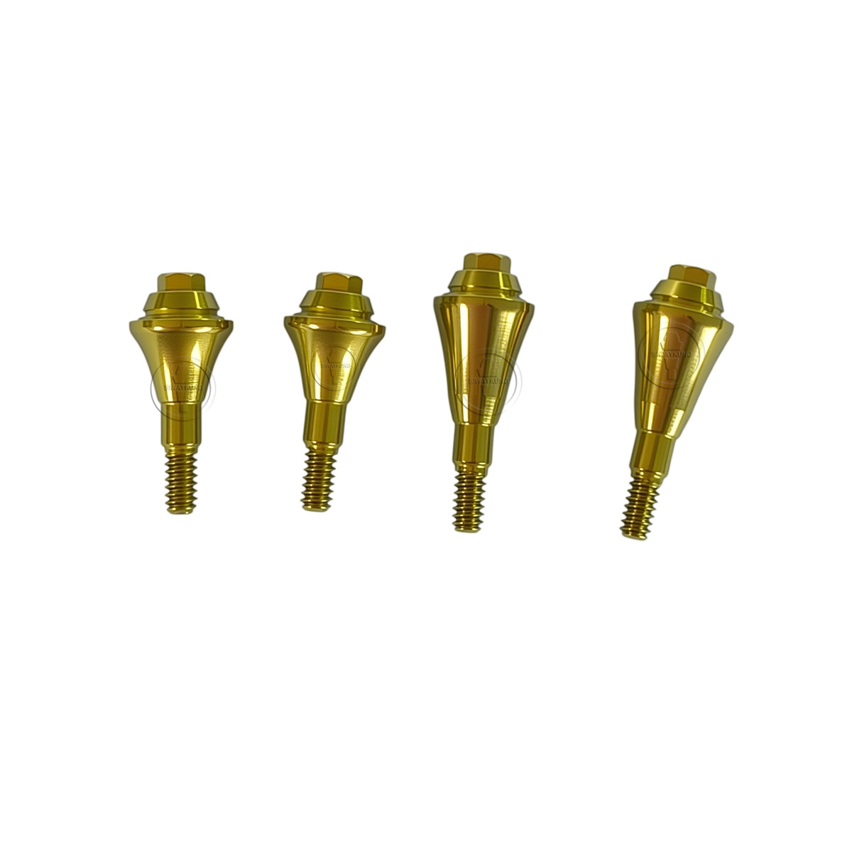 Multi unit Abutment Straight abutment fit to Megagen Blue diamond NC GH1.5-4.5