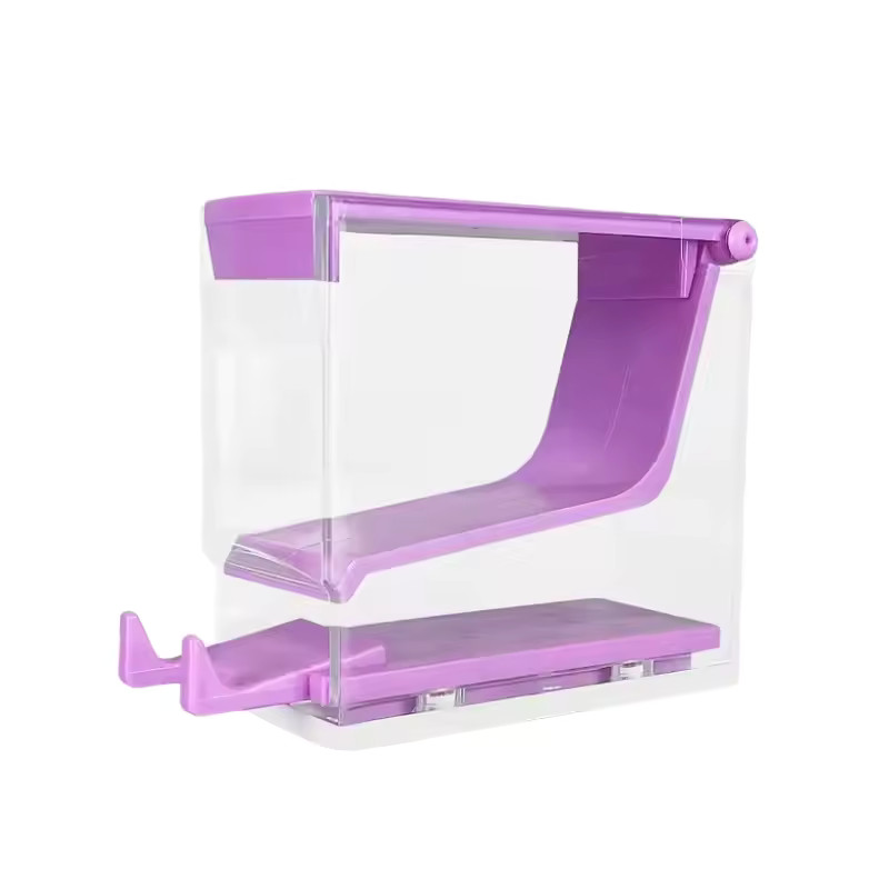 Cotton Roll Dispenser Holder Press Type Box NEW