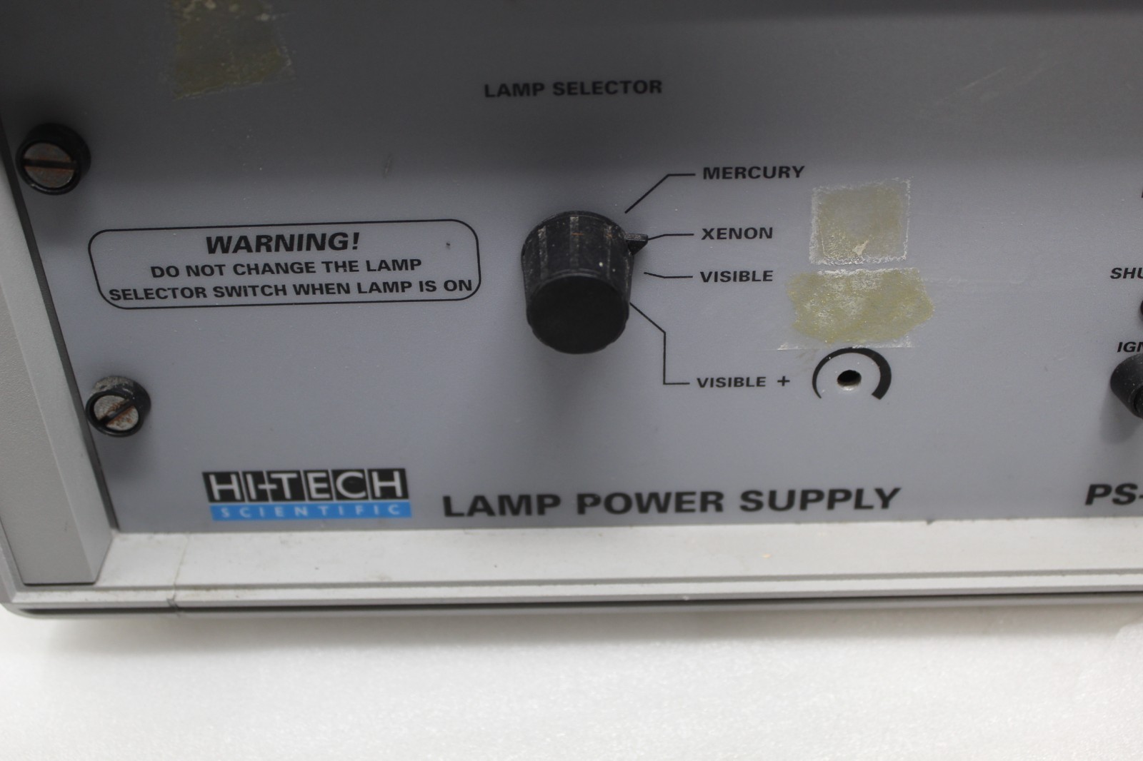 Hi-Tech Scientific PS-678 Lamp Power Supply Mercury Xenon Lab Equipment