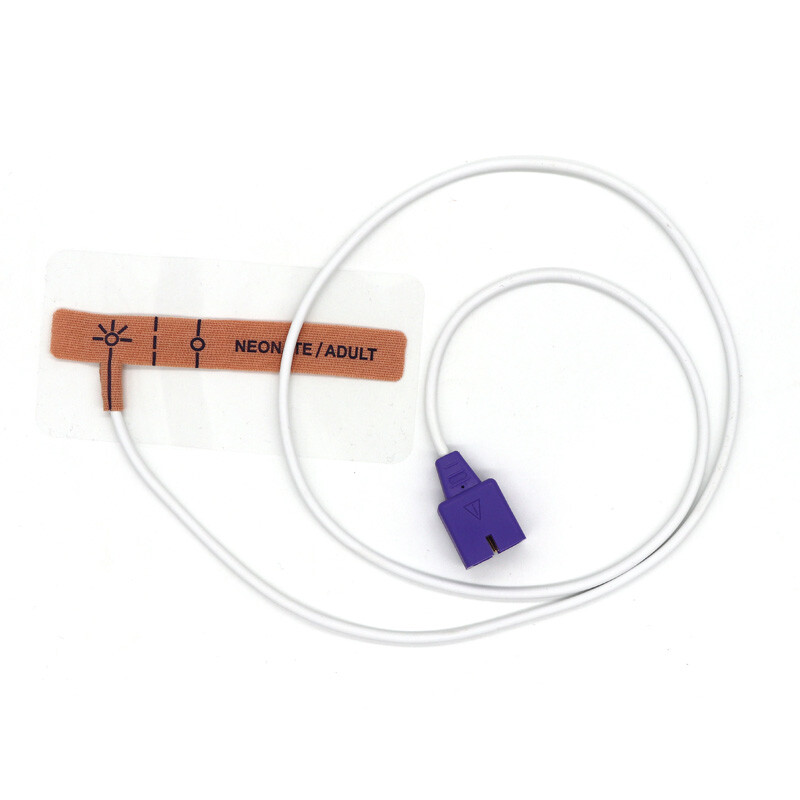 10Pcs 9Pin Disposable Neonate/Adult Oximax SpO2 Sensor Compatible for Nelcor，US