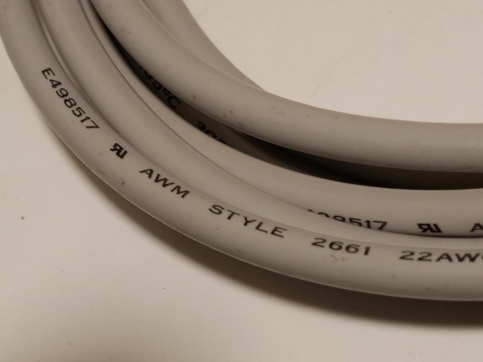 Unbranded 4-Pin Male to Female AWM 2661 Signal Cable 22AWG, 105°C, 300V, E498517