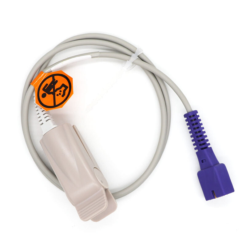 Compatible with DS-100A Oximax Adult Finger Clip Nellcor SpO2 Sensor DB9
