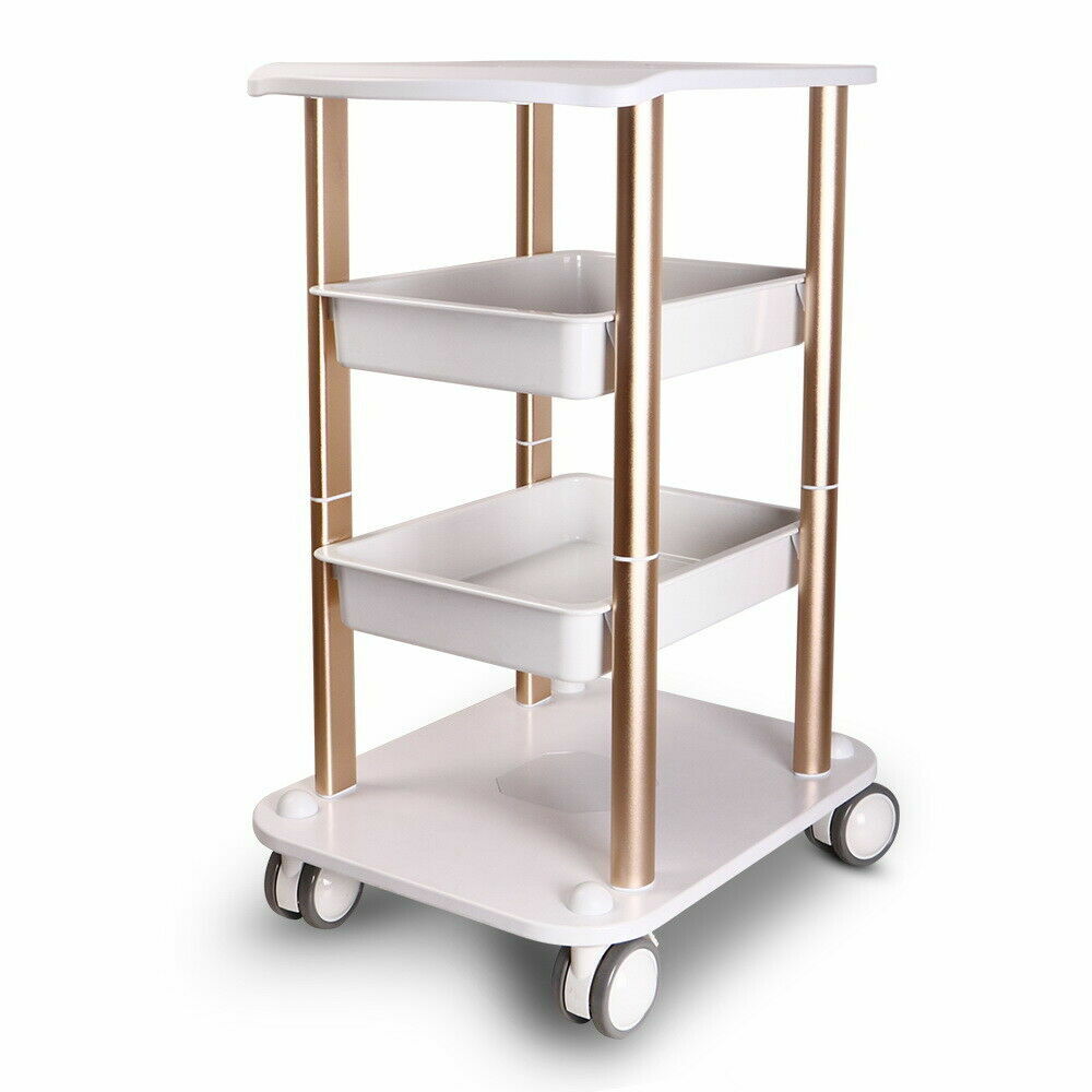 4-Layers Trolley Cart Stand Ultrasonic Cavitation RF Beauty Spa Salon Machine