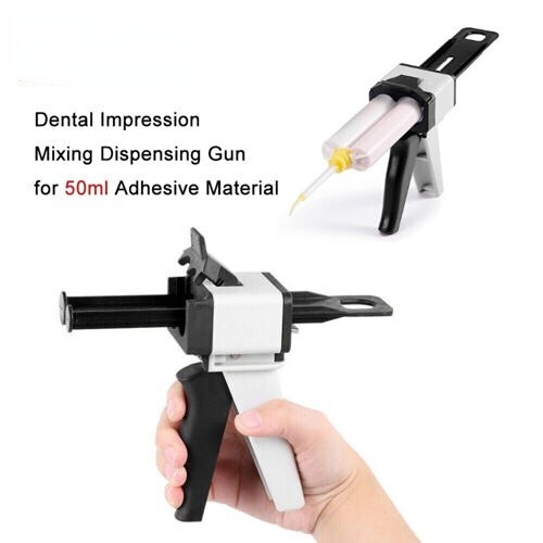 DEFEND TYPE 4:1 10:1 Impression Cartridge Dispenser Gun for temporary materials