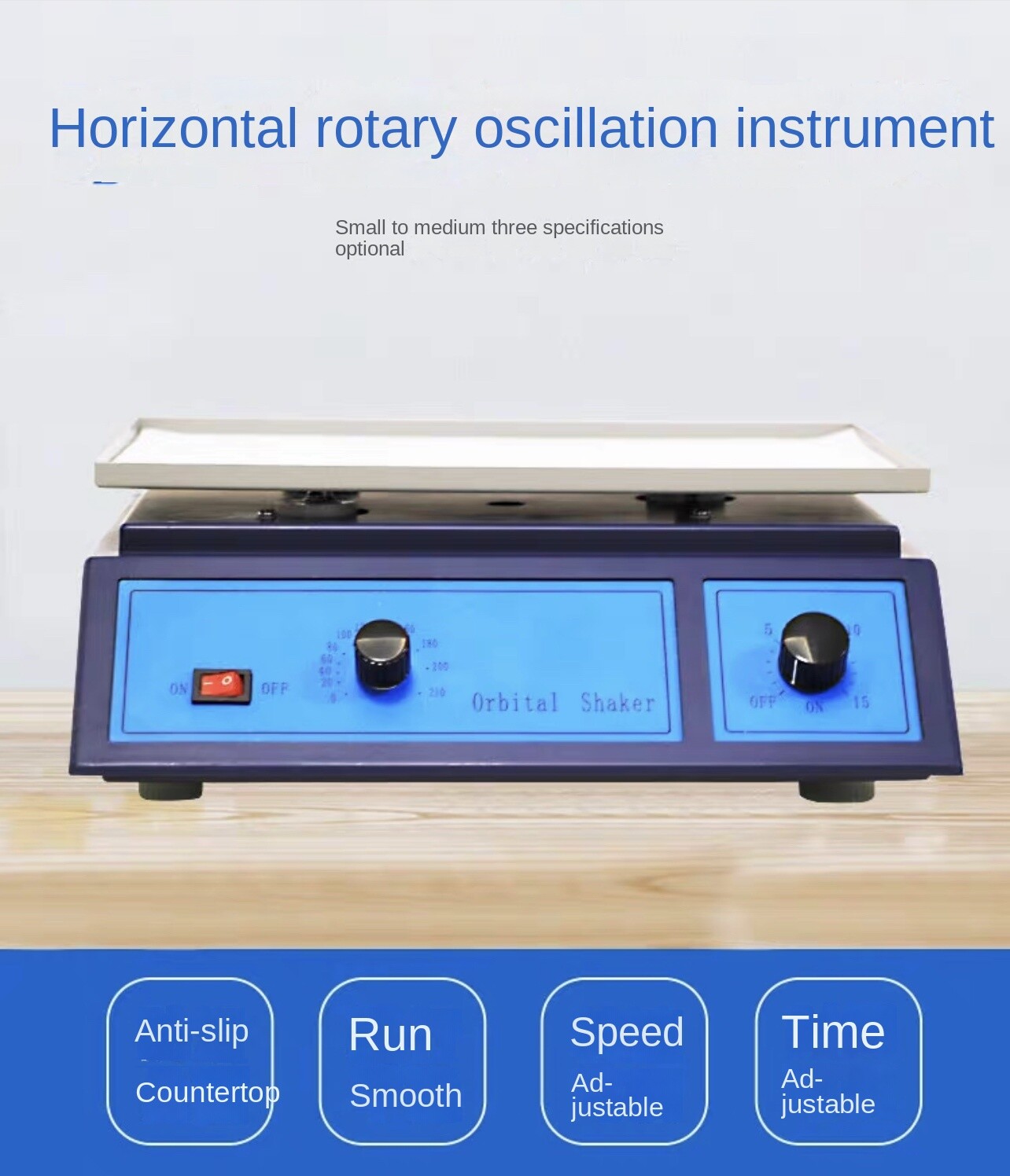 Laboratory Horizontal Shaker PRP Rotary Decolorizing Shaker Oscillator May