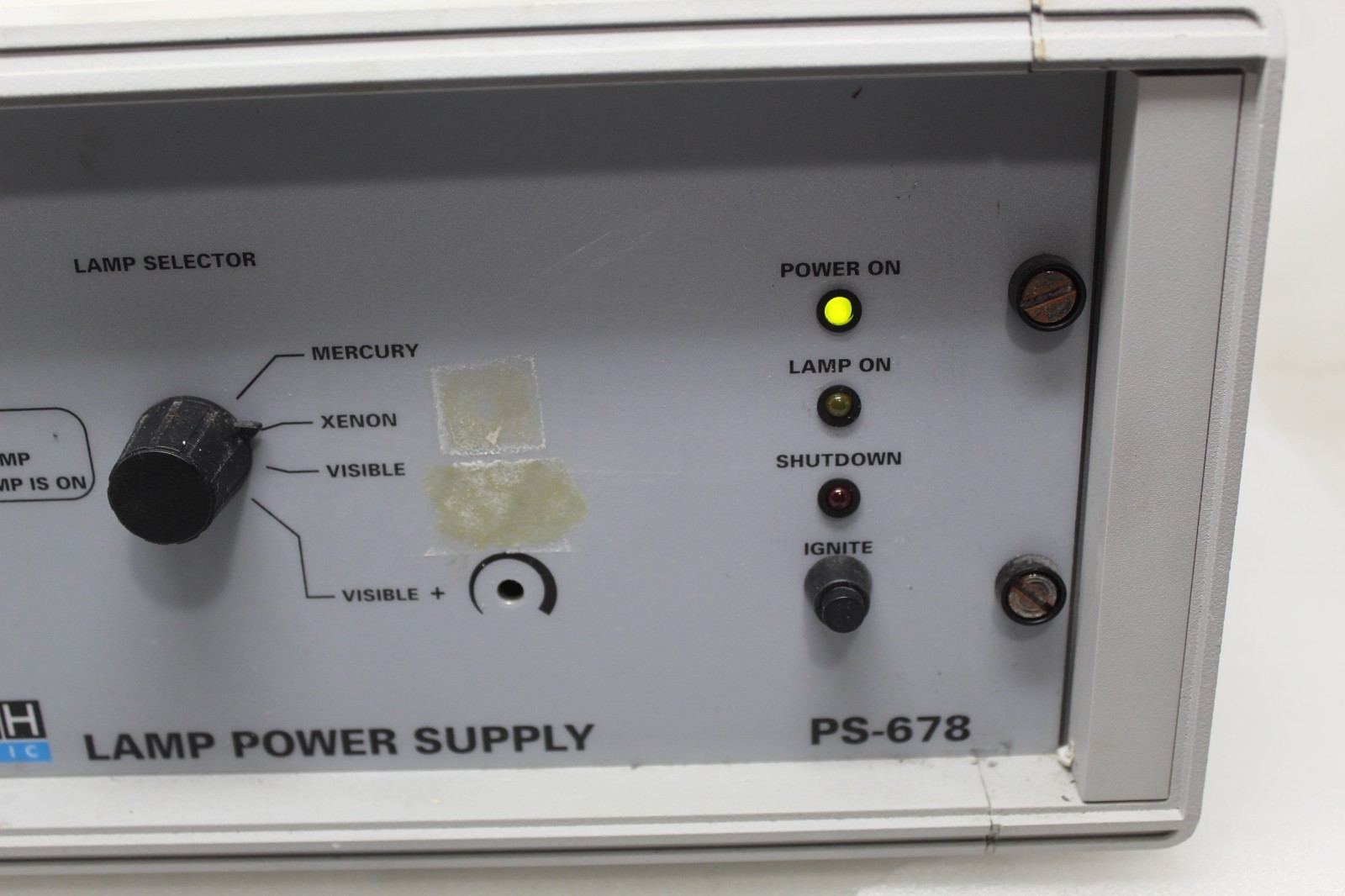 Hi-Tech Scientific PS-678 Lamp Power Supply Mercury Xenon Lab Equipment