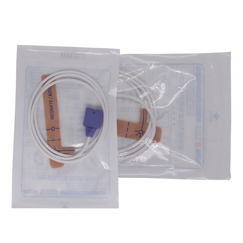 10Pcs 9Pin Disposable Neonate/Adult Oximax SpO2 Sensor Compatible for Nelcor，US