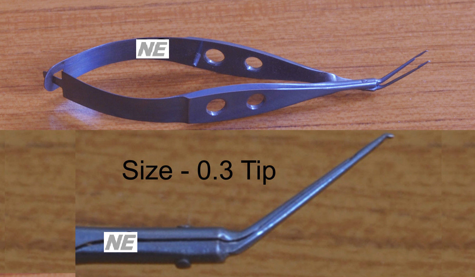Titanium Inamura Masket Capsularexis Forceps Sharp Tips 0.3 mm Eye Instruments