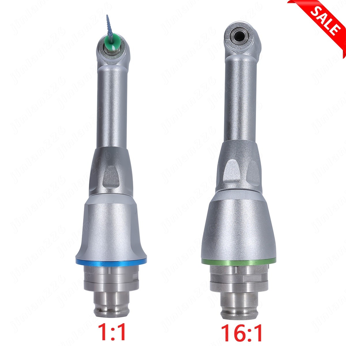 Dental Endo Motor Handpiece Push Endodontic 1:1 16:1 Reduction Contra Angle Head