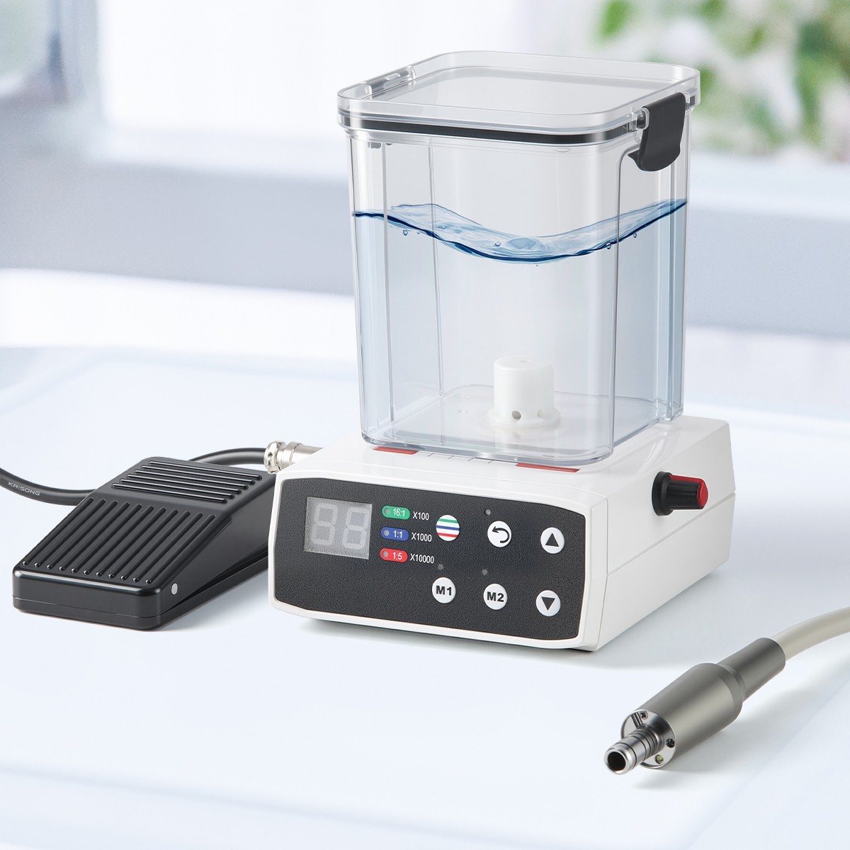 Dental Surgery Electric LED Brushless Micromotor with Water Tank For Practice