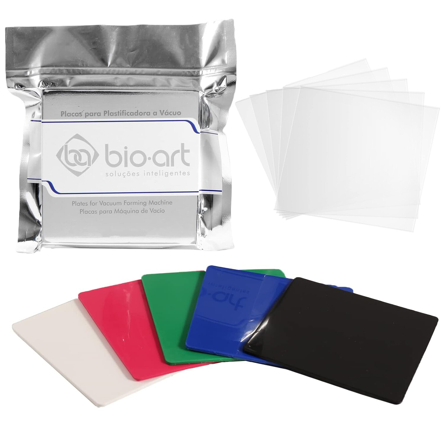 BIO-ART Dental Vacuum Forming Splint Sheets Soft/Hard 5″X5″ Square 0.3-3.0mm