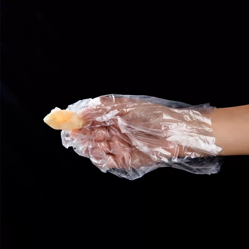 2000PCS Disposable TPE Gloves 10 Boxes Powder Free Latex Free Clear Food Service