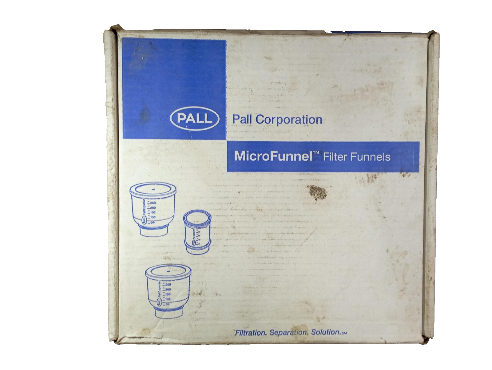 Pall MicroFunnel 100mL Filter Funnel 0.45um GN-6 Membrane #4810,1 BOX, (50 PCS)