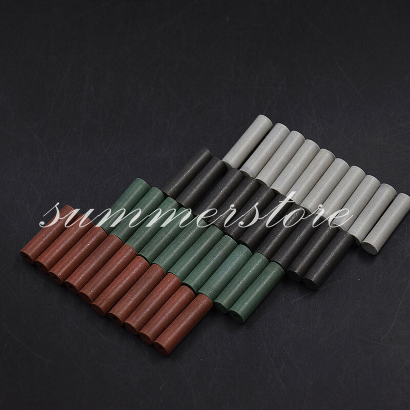 40 Pcs Mixed Colors Dental Silicone Rubber Points Polishing Pillar Wheels