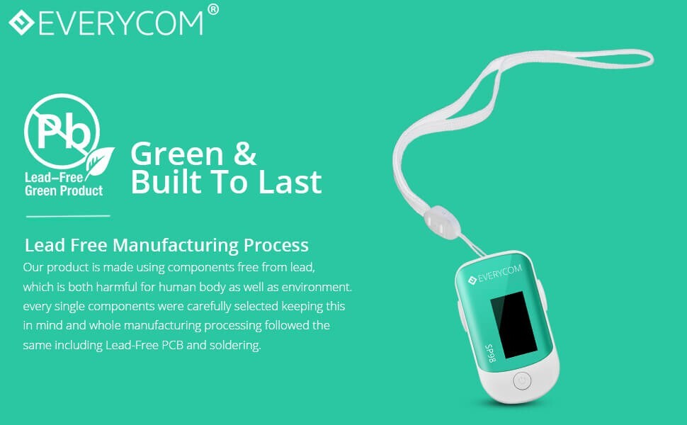Made in India Everycom SP98 | Fingerprint Pulse Oximeter