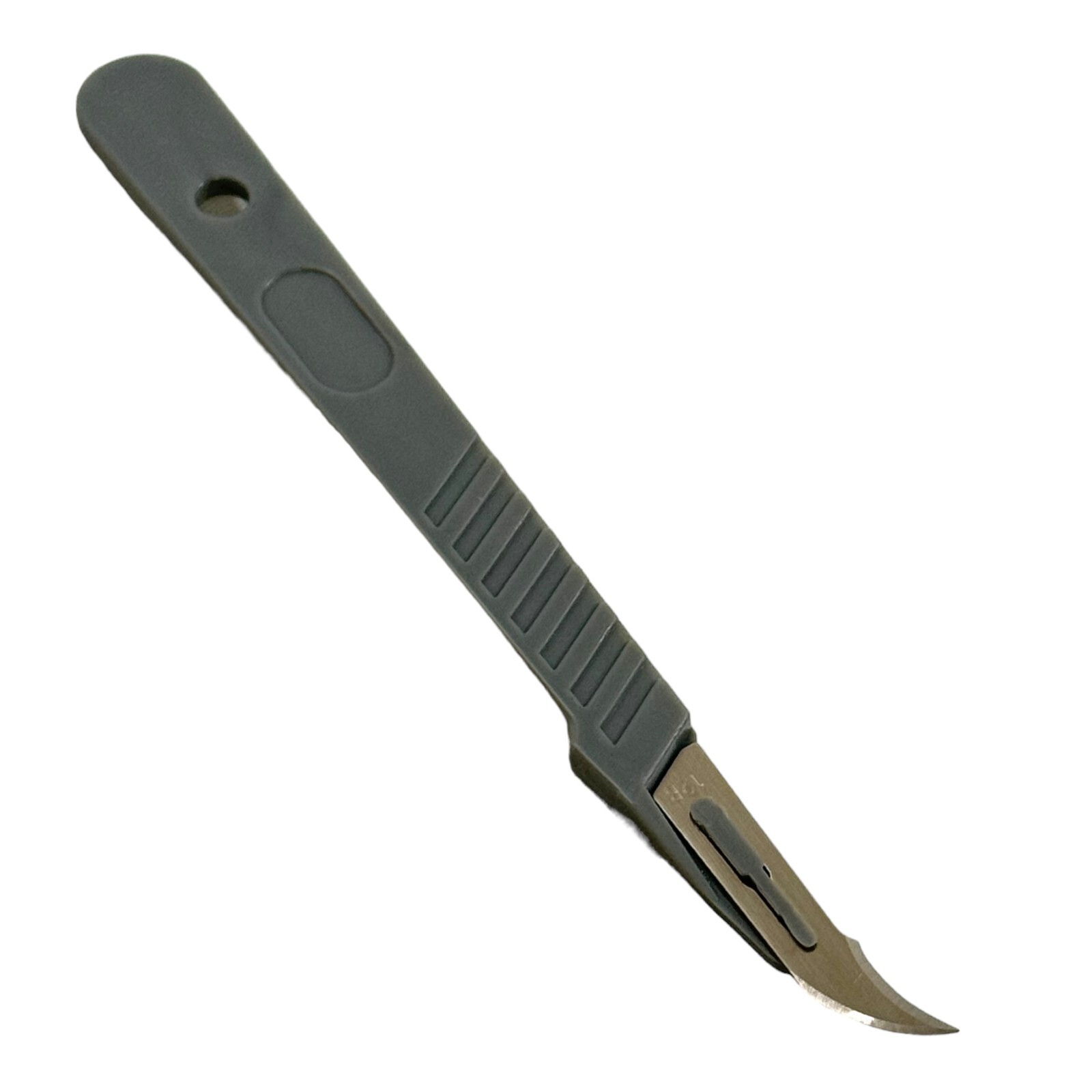 Box of 10 Plastic Disposable Scalpel #12B Podiatry, Dermaplaning Sterile Scalpel