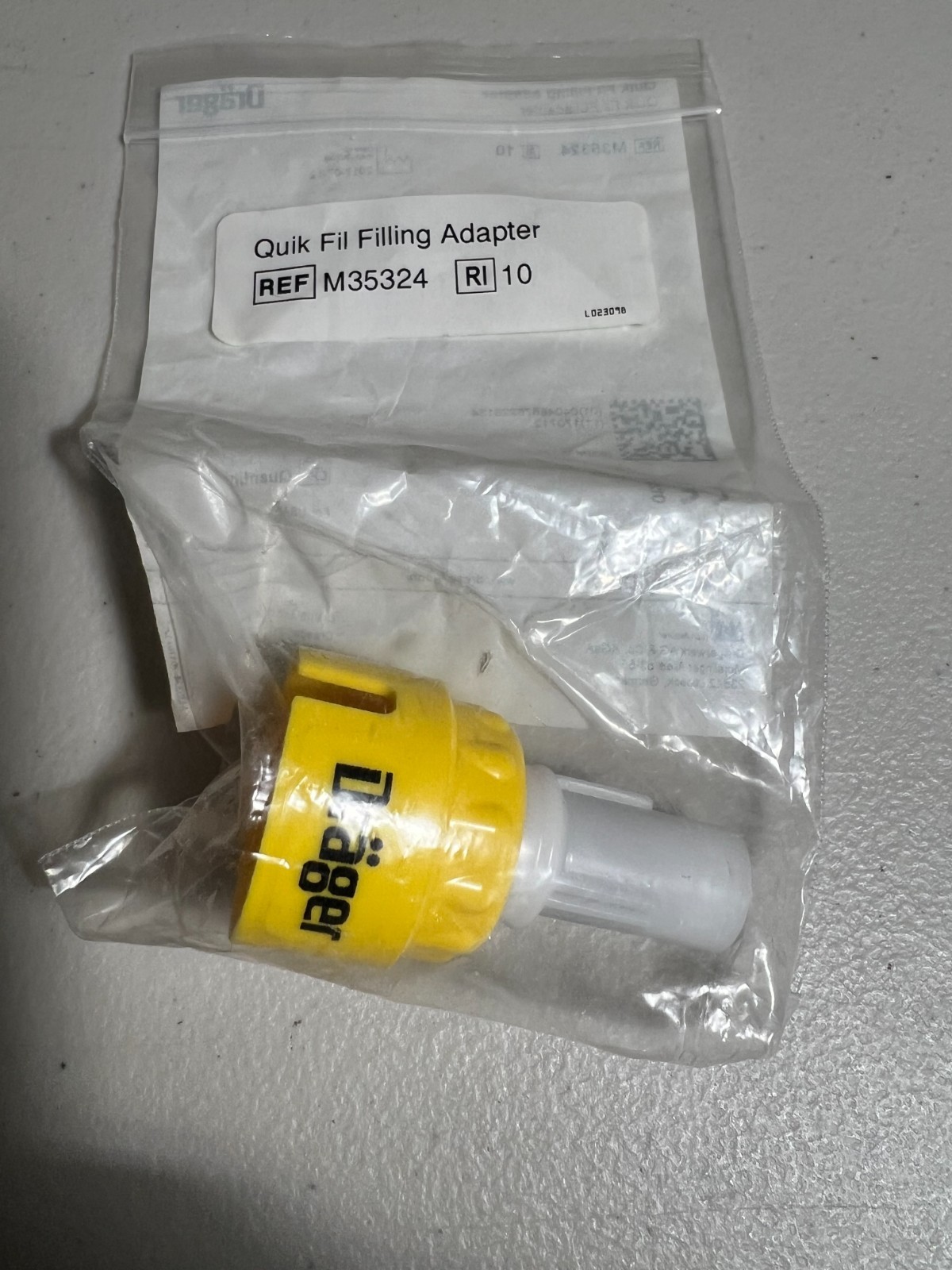 Drager Fill Adapter M35324