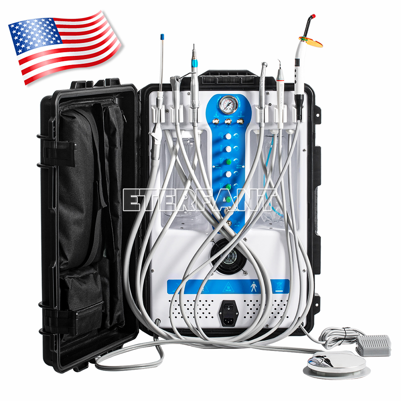 Dental Mobile Delivery Cart/Unit System 4H GU-P206S/Unit Air Turbine 4H US