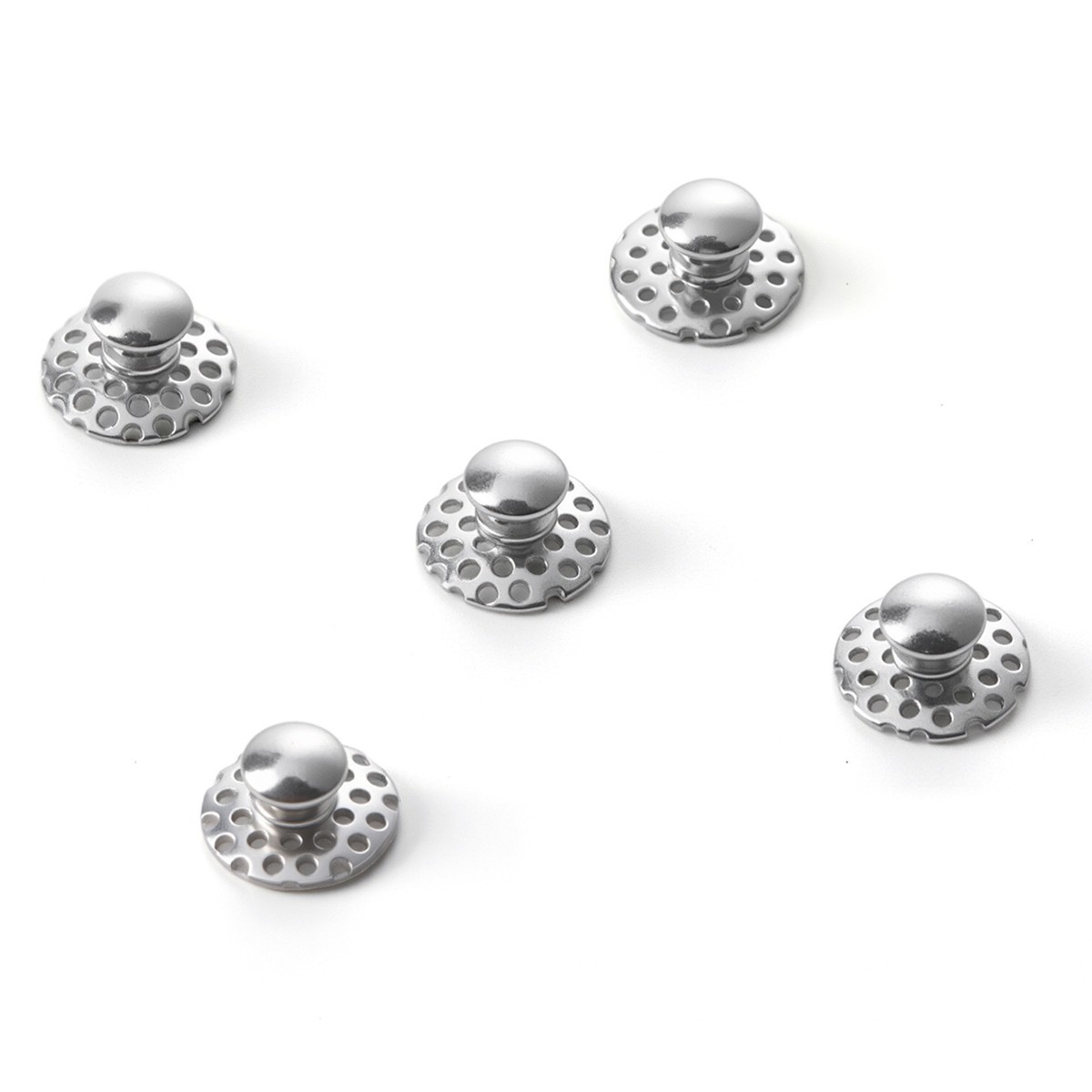 50pcs AZDENT Dental Orthodontic Bondable Hole Lingual Buttons Round Base