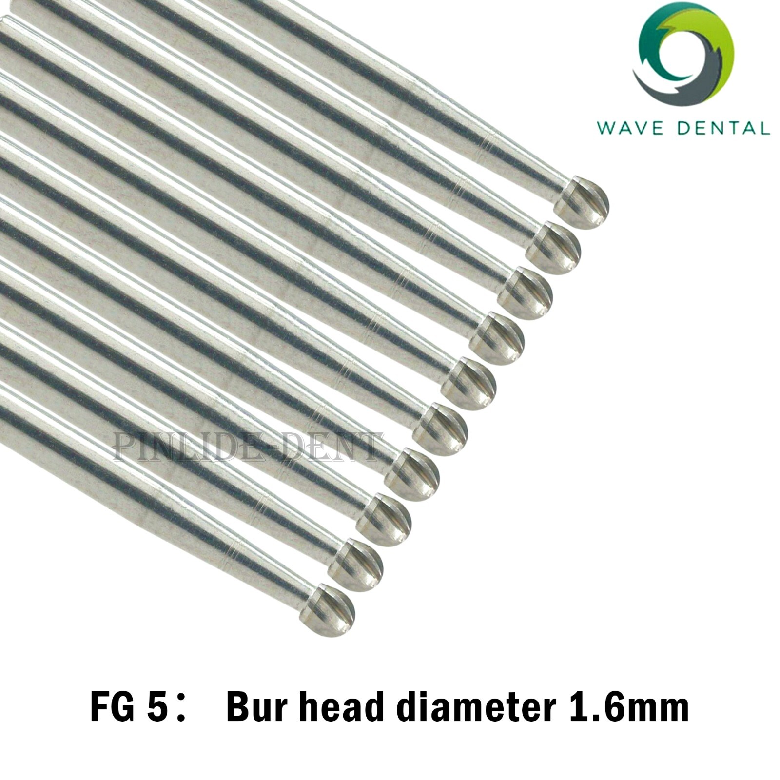 Wave Dental Tungsten Carbide Burs For High Speed Handpiece Round FG 1/4 FG8