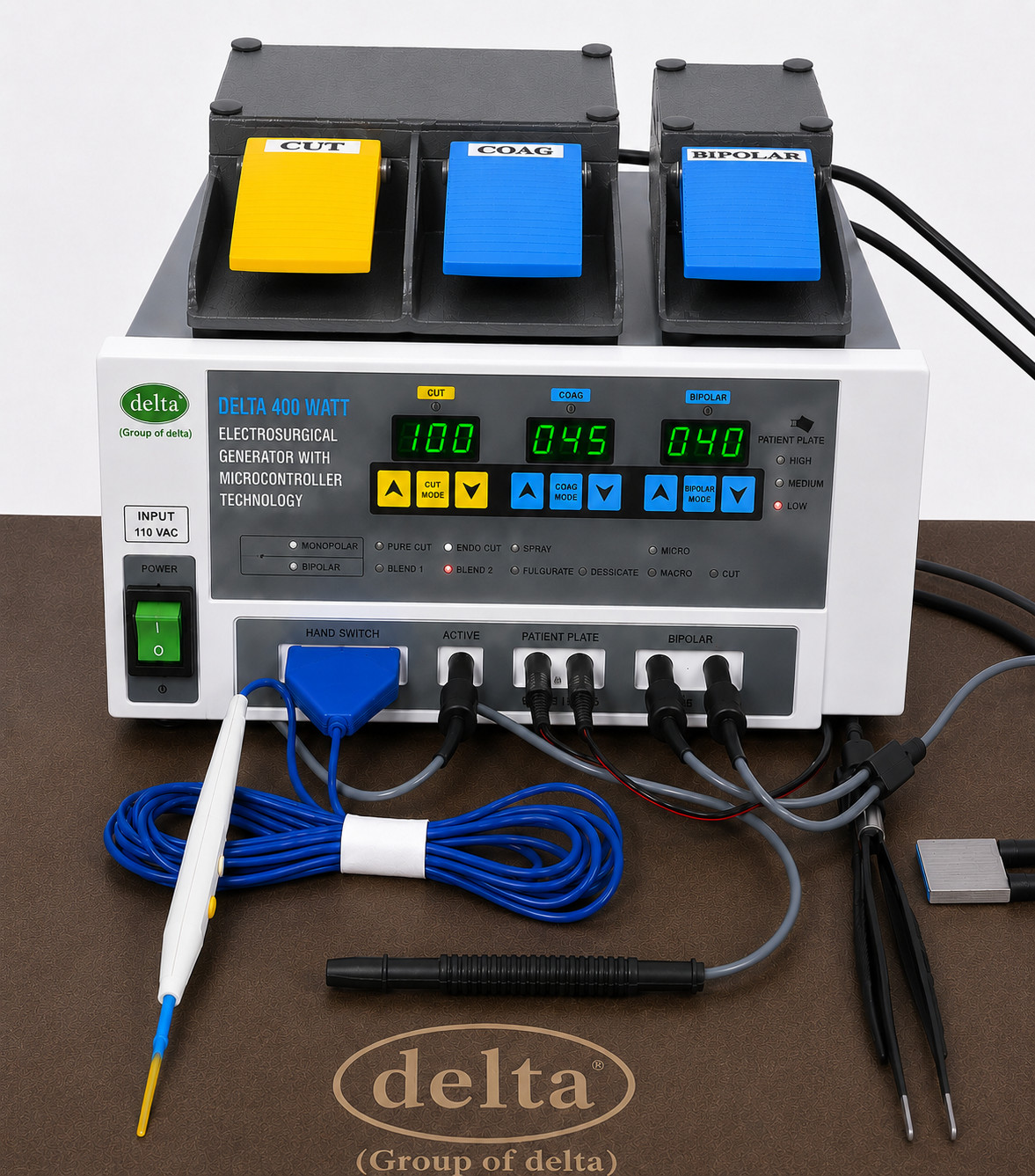 400Watt Electro Surgical Cautery Digital Electro GENERATOR Fulgurate Delta