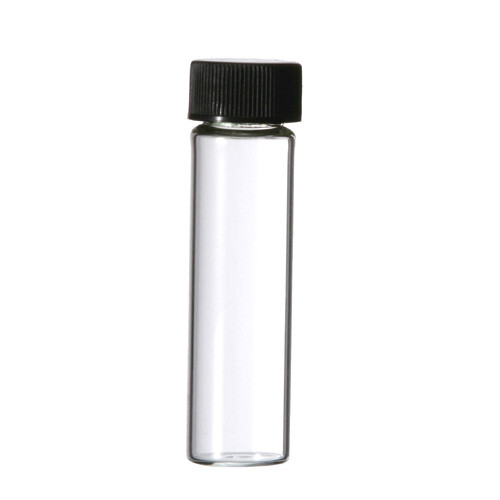 Vials 2 Dram 7.40 ml 17X60 mm Glass, Clear, Empty, Small Screw on Cap Perfume