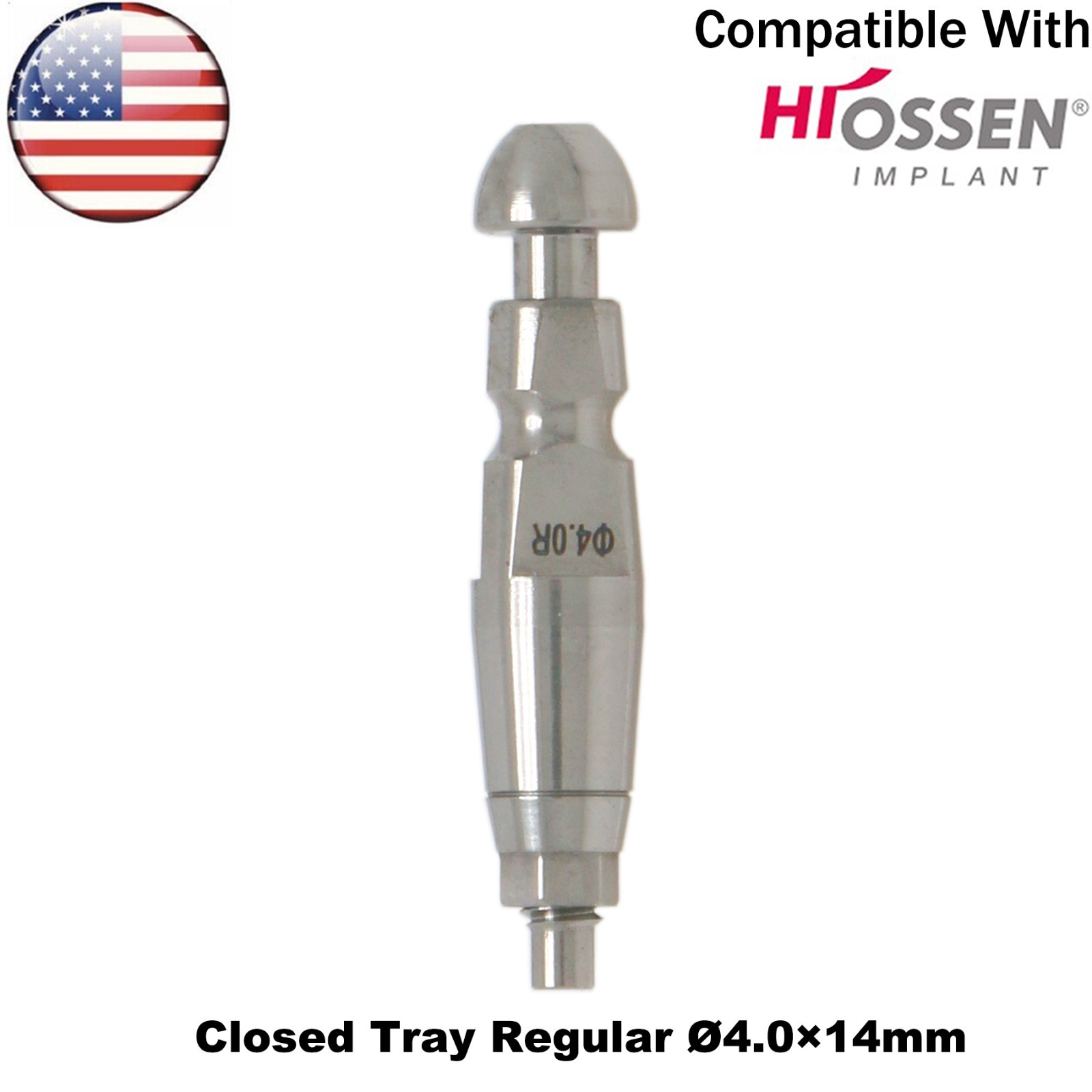 Dental Transfer Impression Coping Open Closed Tray lab Analog Fit Hiossen Osstem