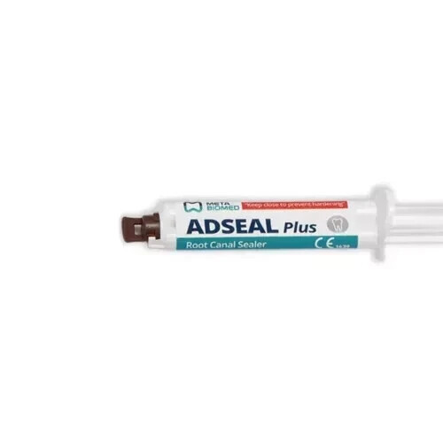 Meta Biomed Adseal Plus Resin Based Root Canal Sealer 13.5g Dual Syr FS 02. 2027