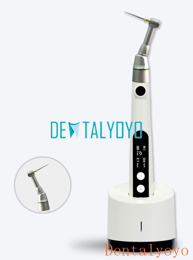 Y-SMART Mini Dental Endodontic Endo Motor Contra-angle 16:1 Wireless charging