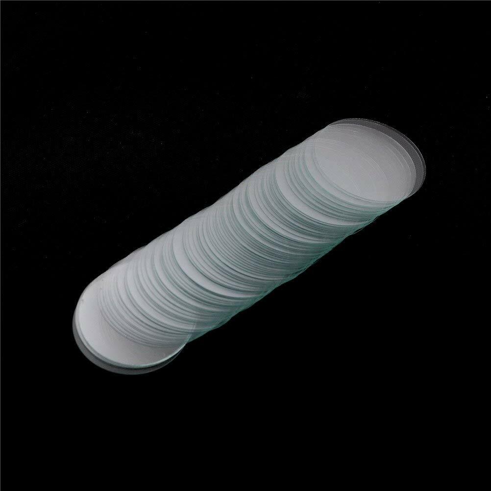 Glass Circular Coverslip Slides 100 PCS/Box Round Covers