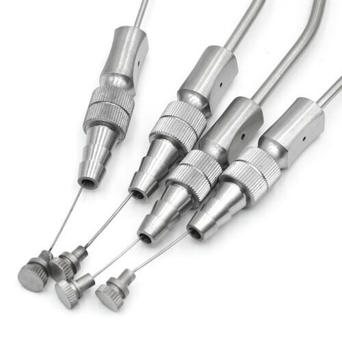 Dental Medical Surgery Aspirator Ferguson Frazier Suction Tube 2mm/3mm/4mm/5mm