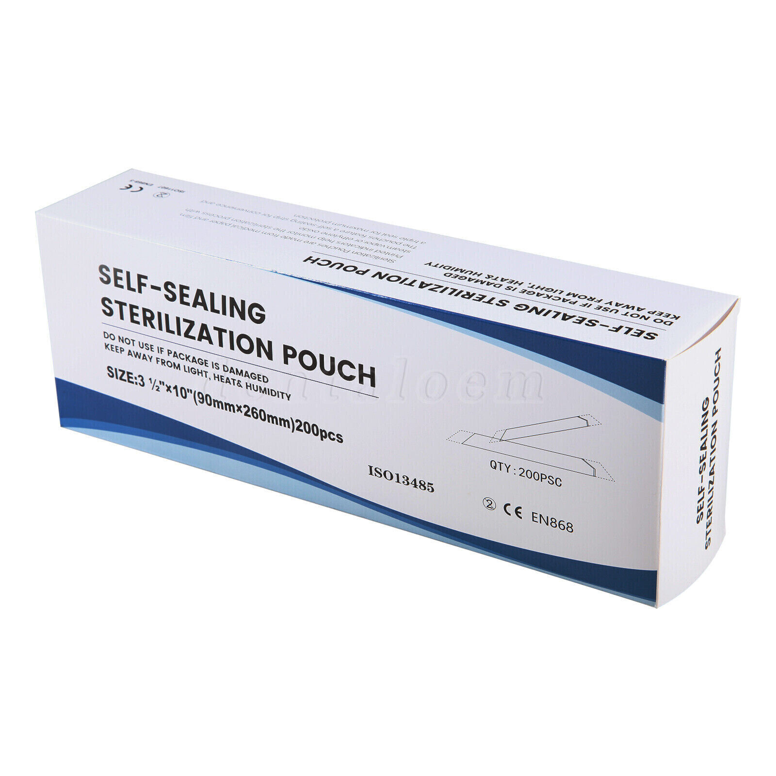 up to 7000 Sterilization Pouches 3.5 ” x 10 ” Dental Medical Self Seal Pouch Bag