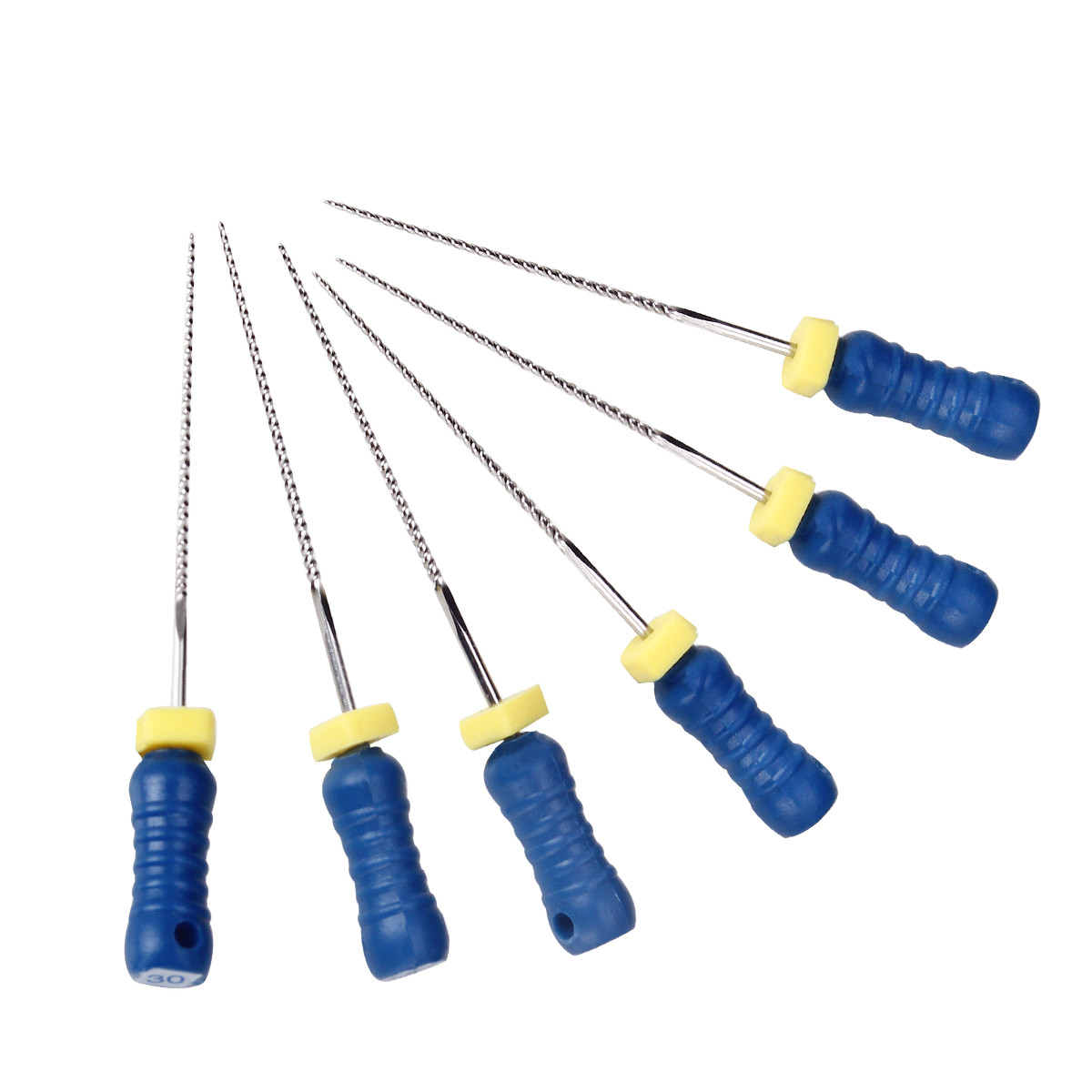 Dental Endo Root Canal Files Stainless Steel K-Files Hand Use 25/21mm AZDENT