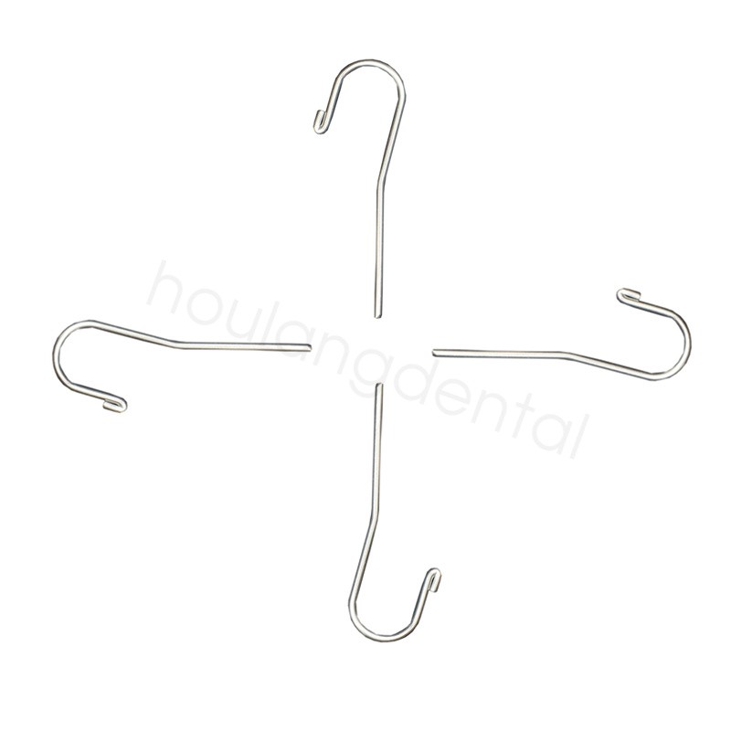 4Pcs Dental Apex Locator Accessories Endo Lip Hooks Accessories