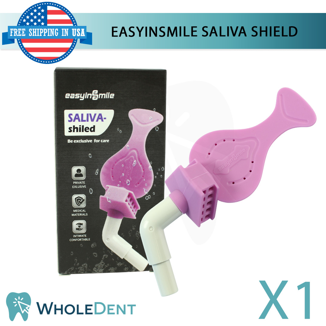 1X Dental Device Easyinsmile Saliva Autoclavable Suction Shield System
