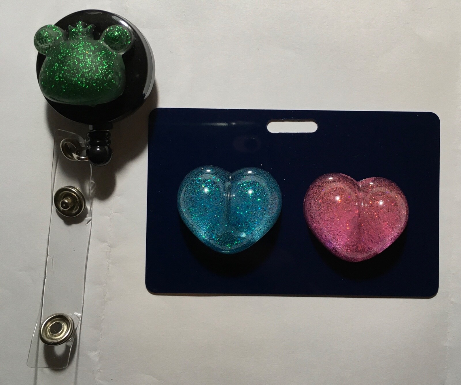 one set of x-ray marker with badge reel and buddy