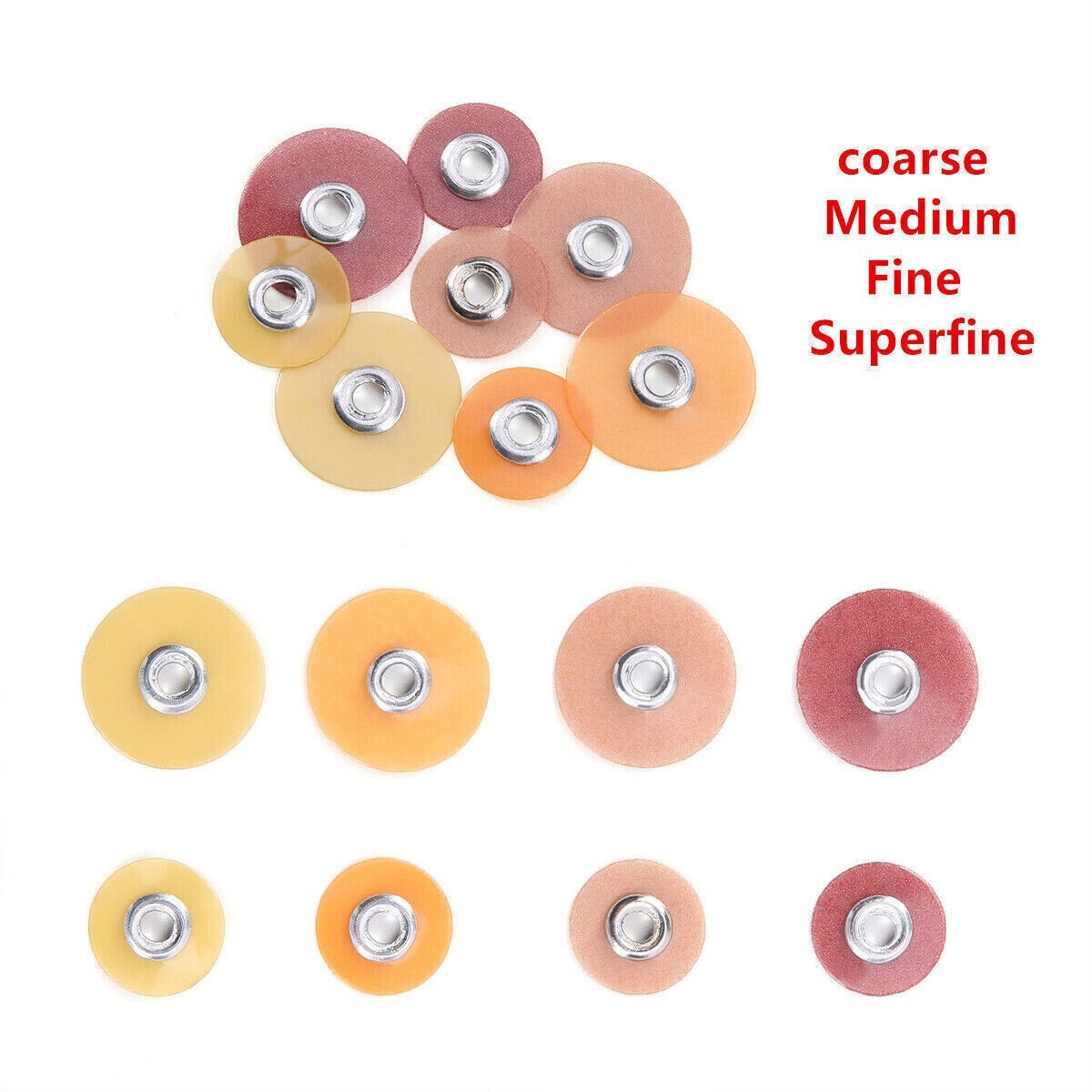 Dental Sof-Lex Discs Finishing Polishing Discs 9.5mm Superfine 50PCS/Pack
