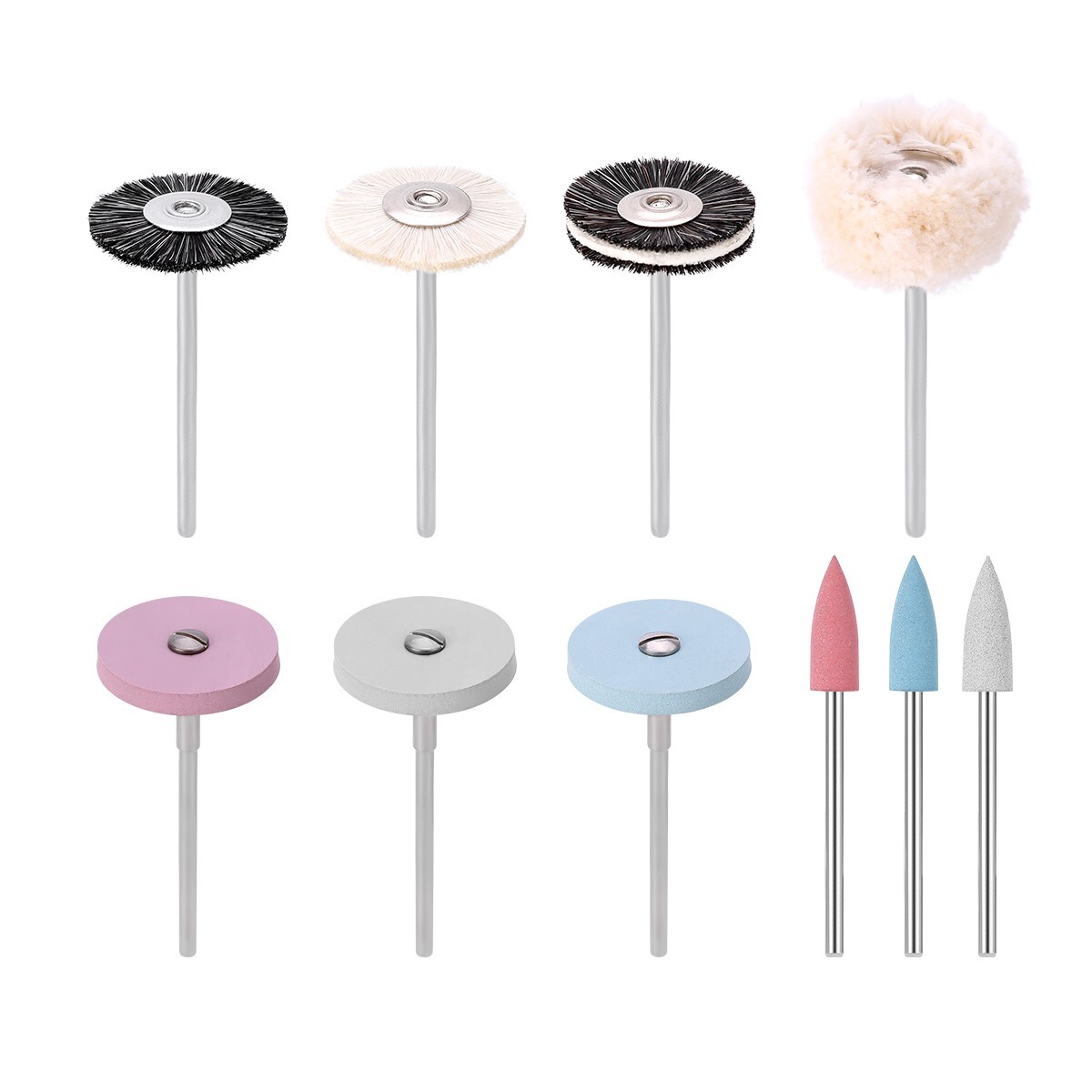 35pcs AZDENT Dental Lab Polishing Kit HP Shank For Ceramics Porcelain