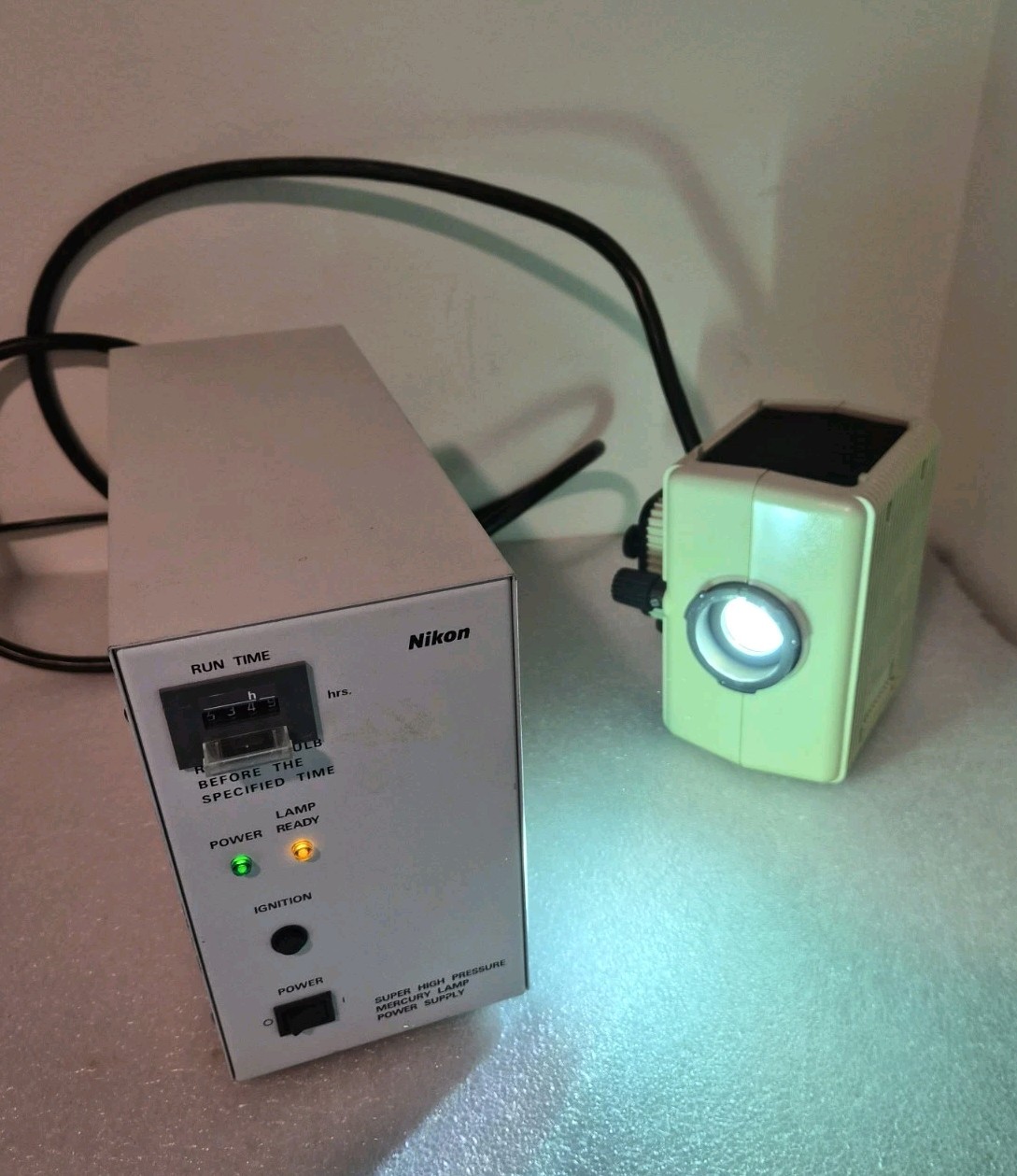 Nikon C-SHG1 LH-M100CB-1 100W Mercury Lamp Power Supply Fluorescence Microscope