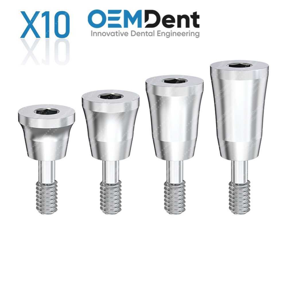 x10 Healing Cap Ø3.8mm Narrow Platform (NP) GDT® Conical Compatible