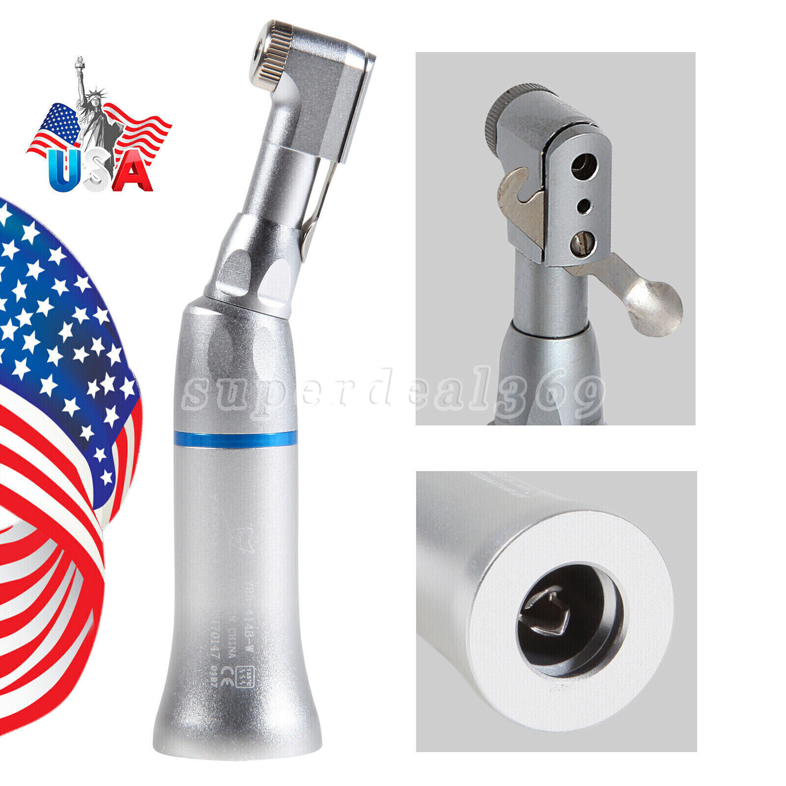 Dental Latch E-type Low low Speed Contra Angle Handpiece Fit NSK E-type Motor MD