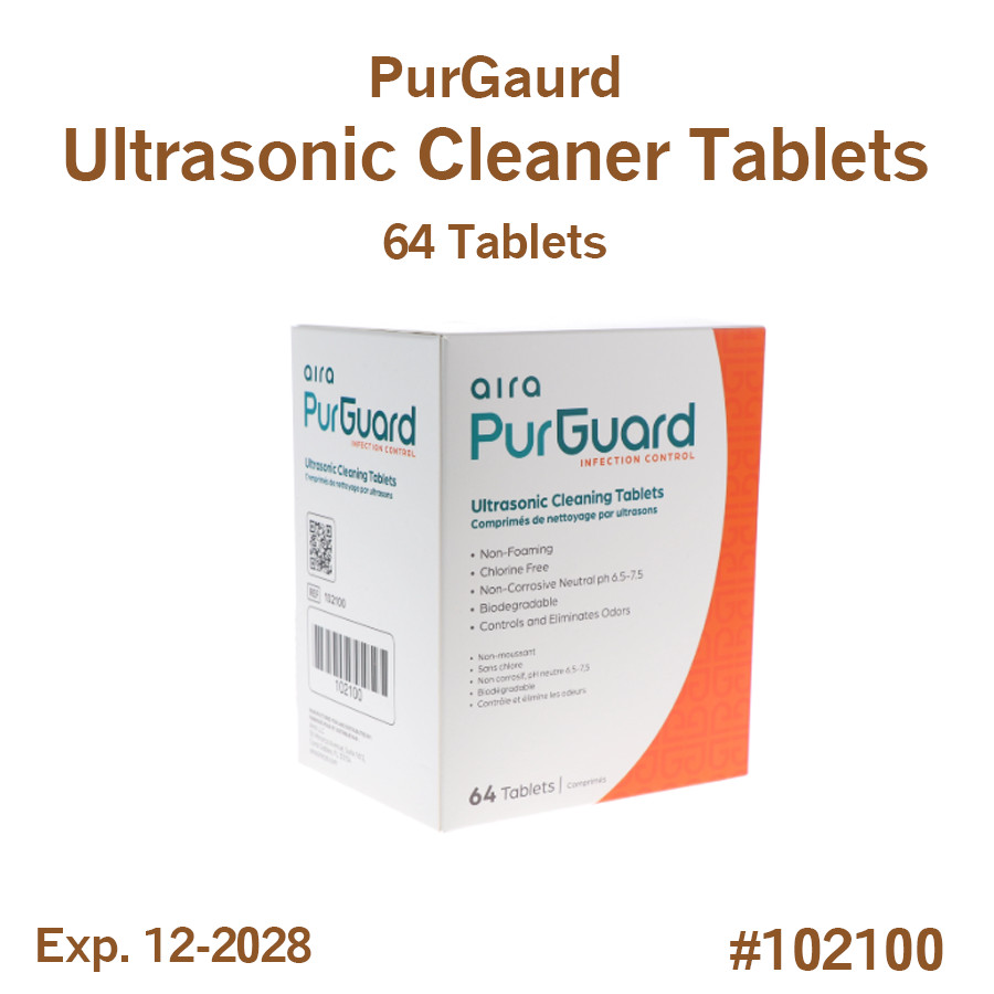 Ultrasonic Cleaning Tablets 64/pkg