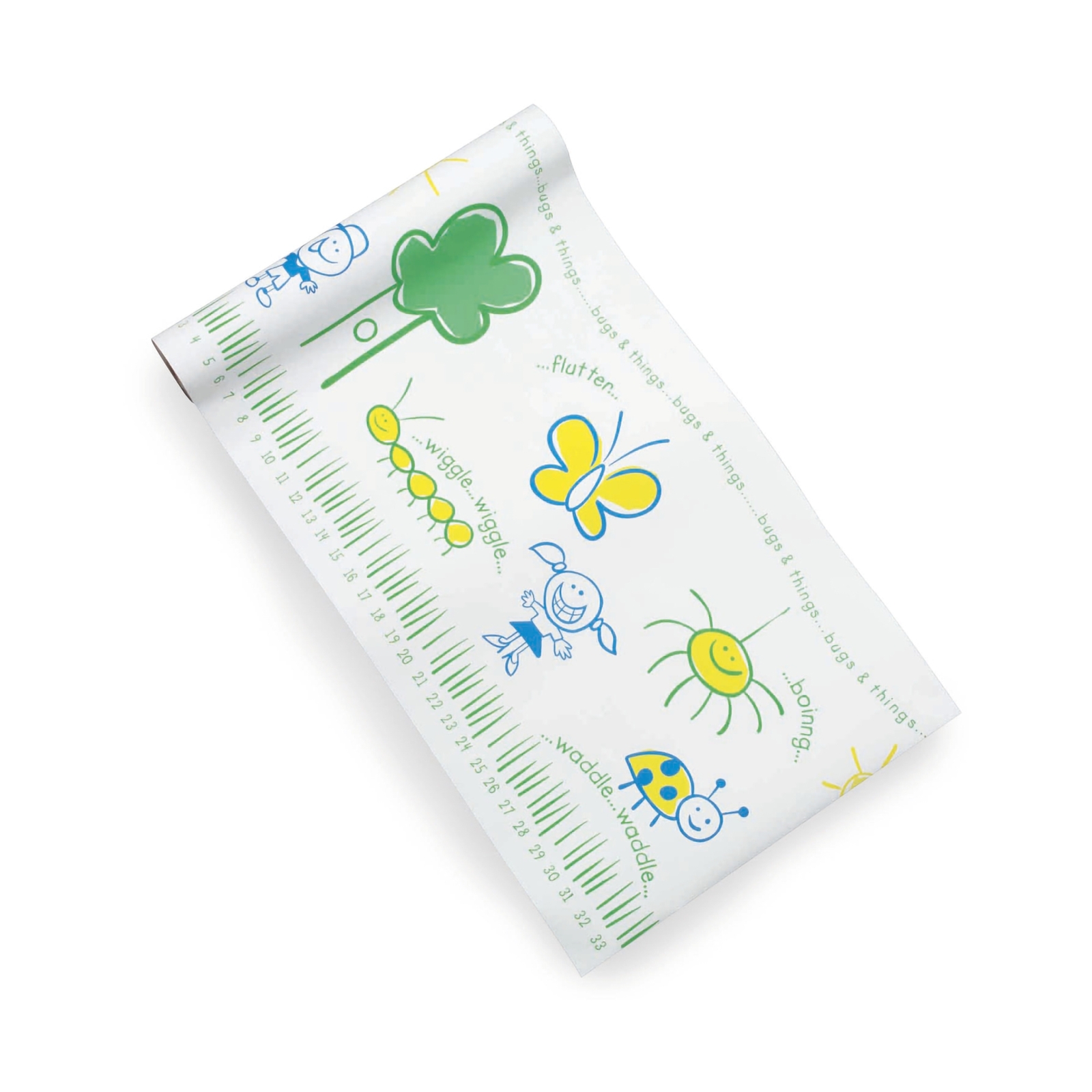 McKesson Table Paper Bugs and Things Smooth 21” W x 225′ L Pediatric 6 Rolls