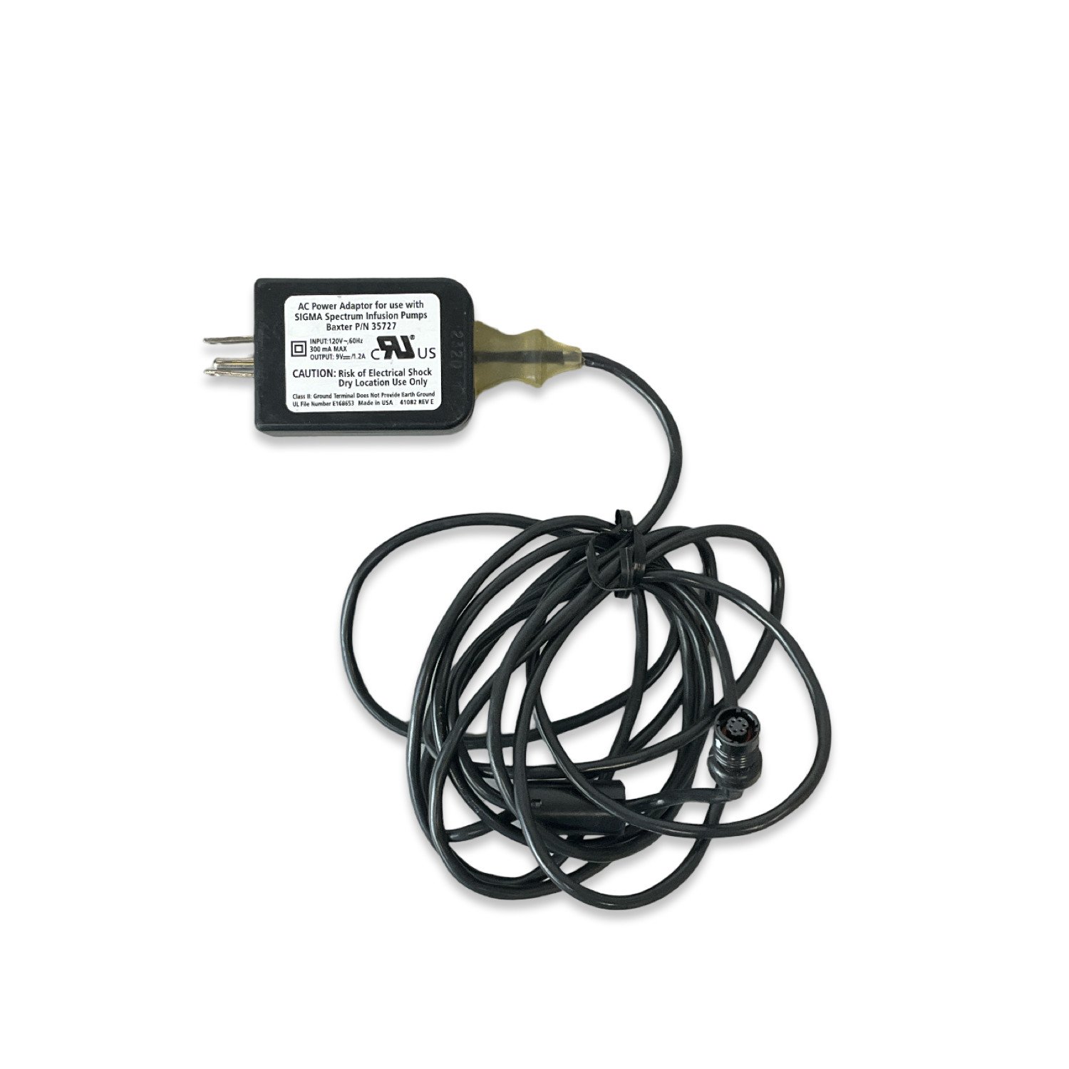 Lot of 5 Baxter Sigma Spectrum Infusion Pump AC Adapter – 35727
