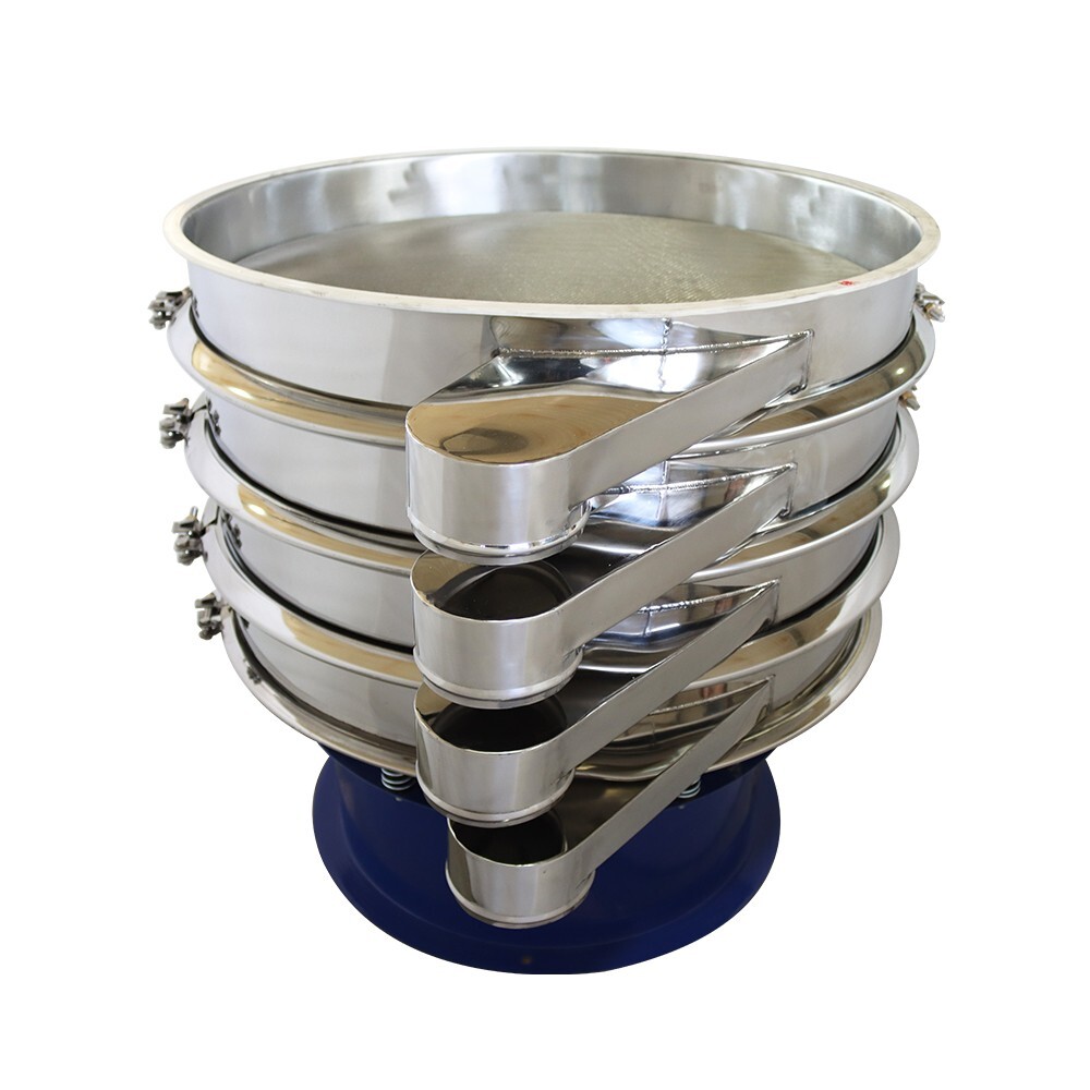 39.3″ Three Layers Vibrating Screen Shaking Machine Vortex Shaker 20+40+100 Mesh