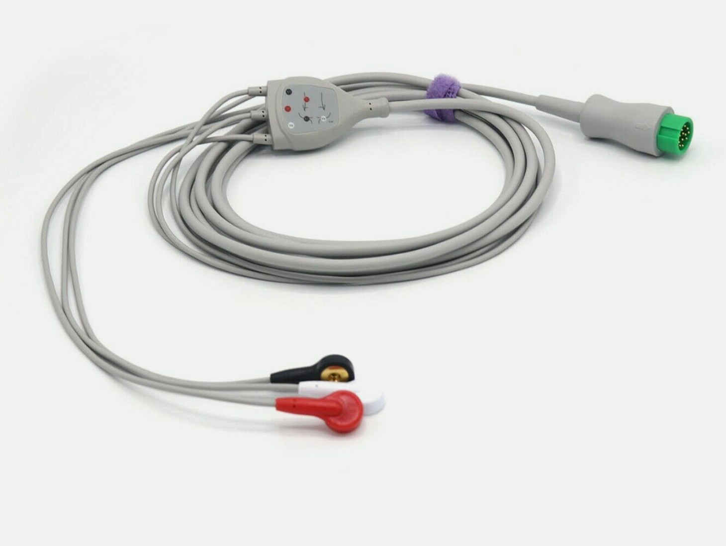 Mindray Passport 12 Bundle – Cuff, Hose, Nellcor Oximax SpO2, ECG, Temperature