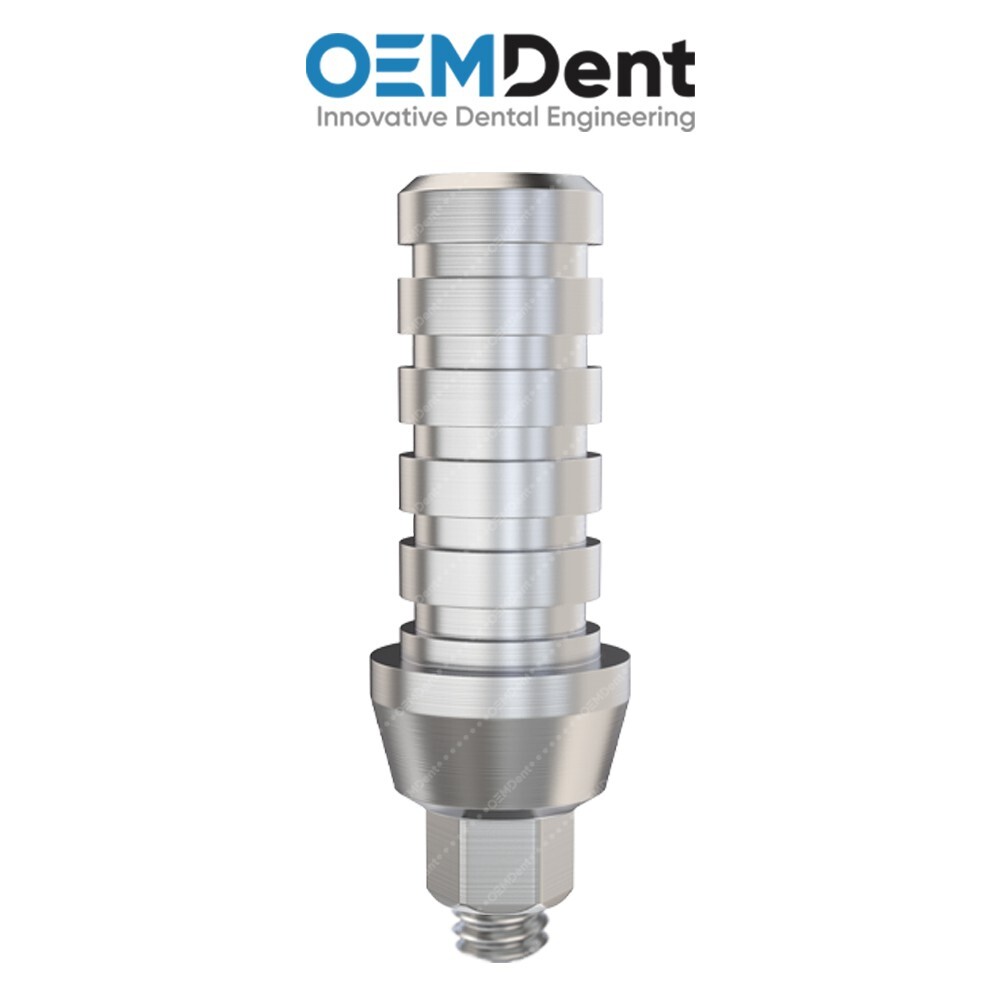 Anti Rotational Titanium Temporary Abutment – DSI® Hexagon Compatible